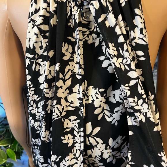 New London Times Floral Tie Waist Jumpsuit Size 10 - Picture 5 of 12